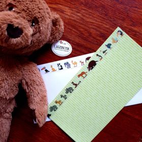   Állatos díszboríték, óvodai-iskolai ballagásra, egyéb alkalmakra.