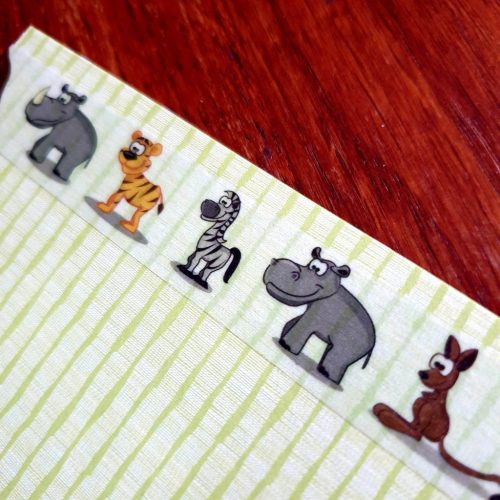 Állatos díszboríték, óvodai-iskolai ballagásra, egyéb alkalmakra.