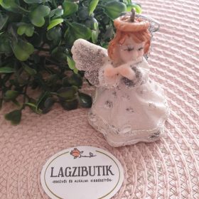   Angyalka furulyával függődísz, dekoráció, karácsonyfadísz.