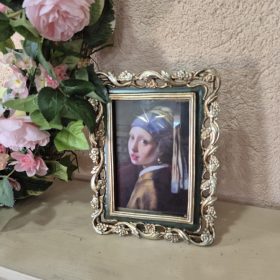 Antikolt fotókeret, fényképkeret.