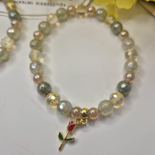 Anya-lánya karkötő-szett tulipánnal