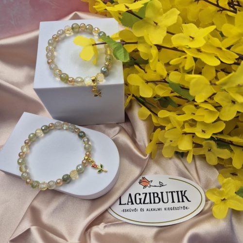 Anya-lánya karkötő-szett tulipánnal