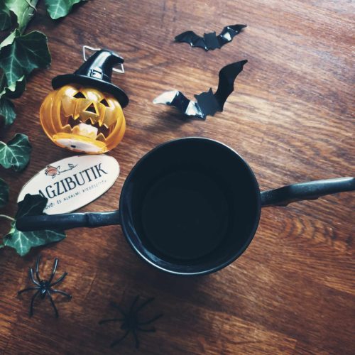 Batman, fekete denevéres bögre, halloweenre dekoráció.