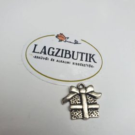 Ajándékcsomag charm, fityegő, medál.