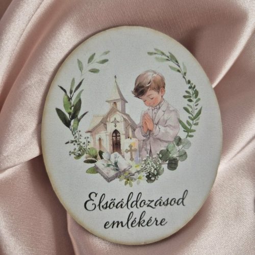 Elsőáldozói emléktábla, fiús vagy lányos.