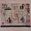 Fényképtartós kulcstartó-szett.