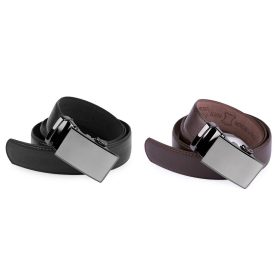 Férfi bőröv modern fazonban.