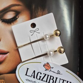 Gyöngyös, hullámcsat-szett.