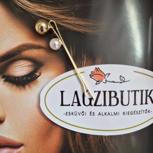 Gyöngyös, hullámcsat-szett.