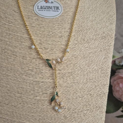 Gyöngyvirágos nyaklánc.