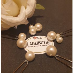 Gyöngy hajtű szett