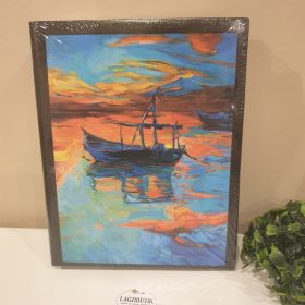 Színes, hajós fotóalbum, fényképalbum.