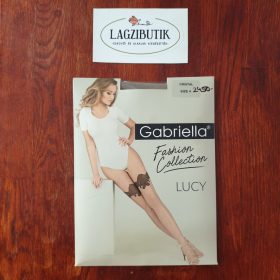   Átlátszó, pöttyös-mintás különleges harisnya-Gabriella Lucy