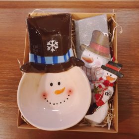 Hóemberes ajándékszett díszdobozban.