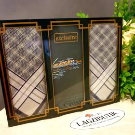 Zsebkendő ajándékszett halas mintával