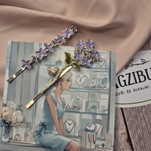 Hortenzia hajcsat-szett.