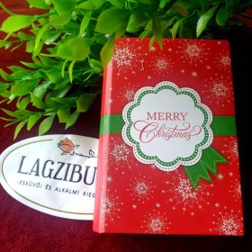   Ünnepi ajándékdobozka kétféle mintával, mágneses zárral.