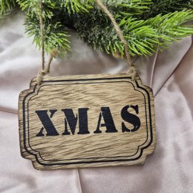 Karácsonyi fa tábla, dekoráció, függődísz.