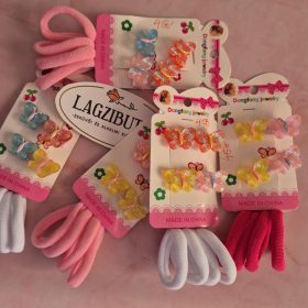 Kislány hajbavaló-szett.