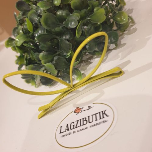 Fém, masnis hullámcsat.