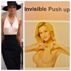 Mellemelő tapasz, dekoltázs tapasz.