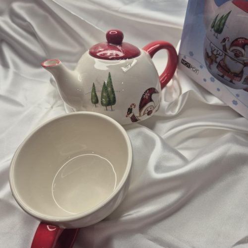 Mikulásos kancsó-bögre szett.