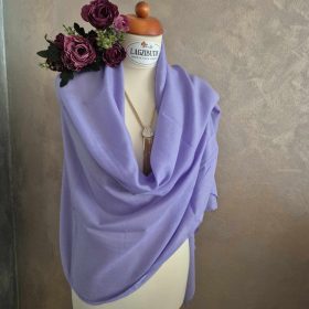 Orgonalila, pamut stóla, kendő.