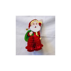 Papír Mikulás dekoráció.