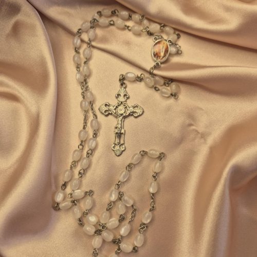 Rózsafüzér fehér 