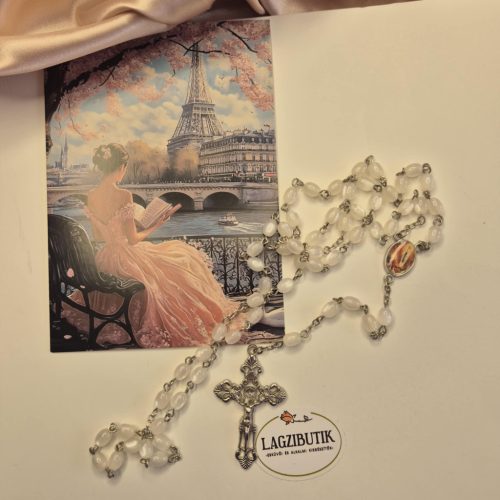 Rózsafüzér fehér 