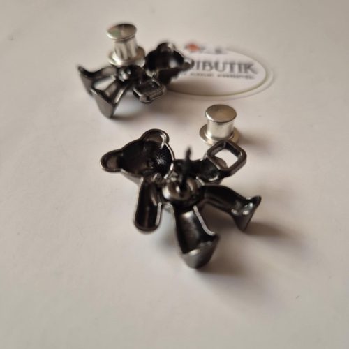 Ruhaszűkítő kapocs, maci pár.