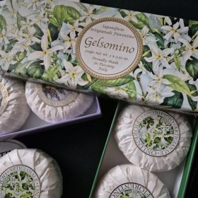 Olasz luxus szappanok dobozban.