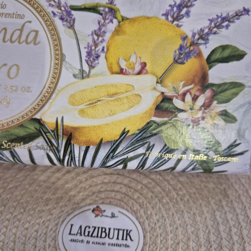 Olasz luxus szappanok dobozban.