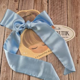 Szatén hajpánt, szalag, többféle színben.