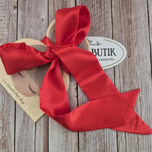 Szatén hajpánt, szalag, többféle színben.