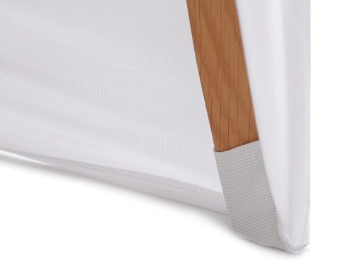 Székszoknya, székhuzat törtfehér színben.