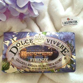   Kék írisz olasz szappantömb-Nesti Dante-Dolce Vivere-Firenze