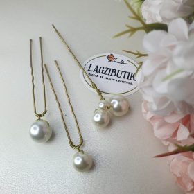 Teklagyöngyös hajtű-szett.