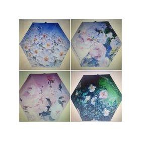 UV szűrős napernyő, romantikus esernyő, virágos.